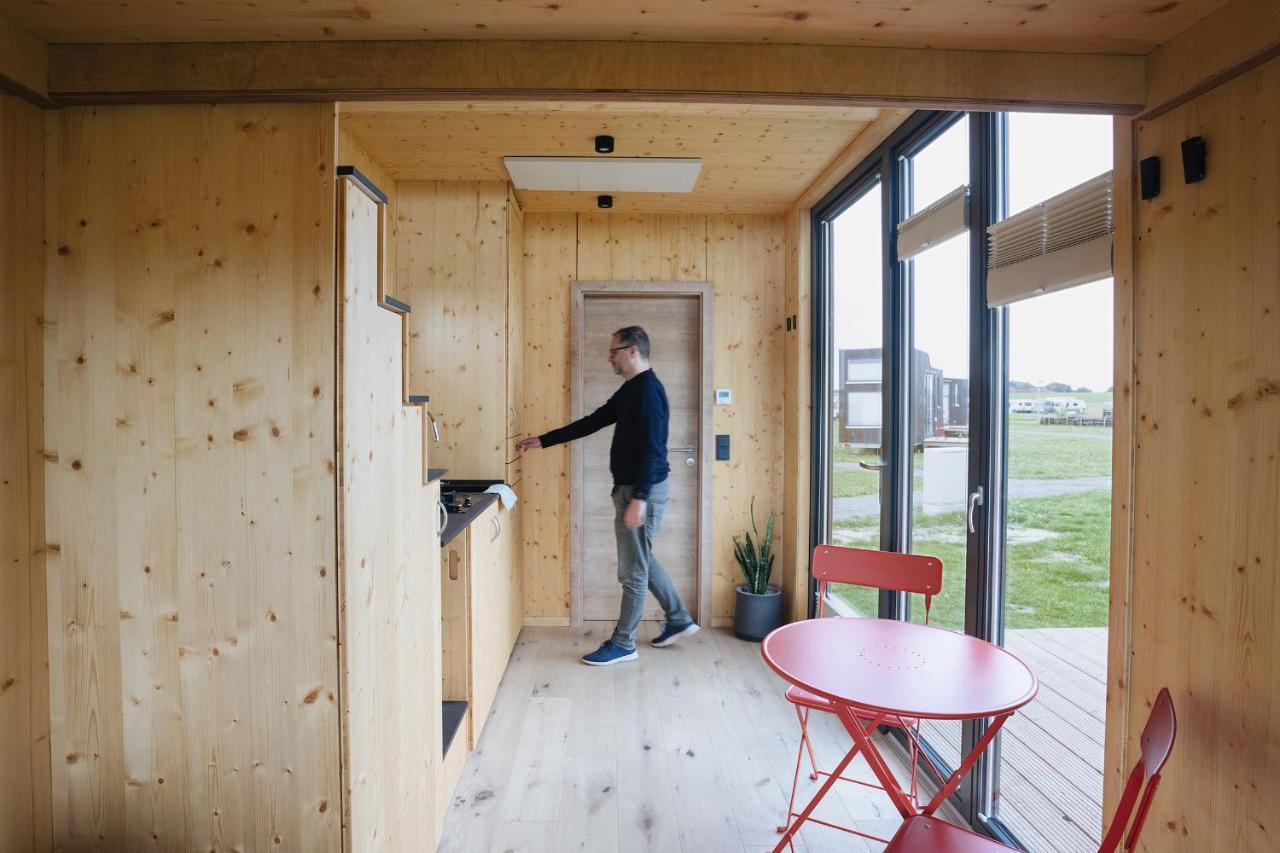 Tiny House Nature 12 Innenlage - Green Tiny Village Harlesiel Carolinensiel Eksteriør billede